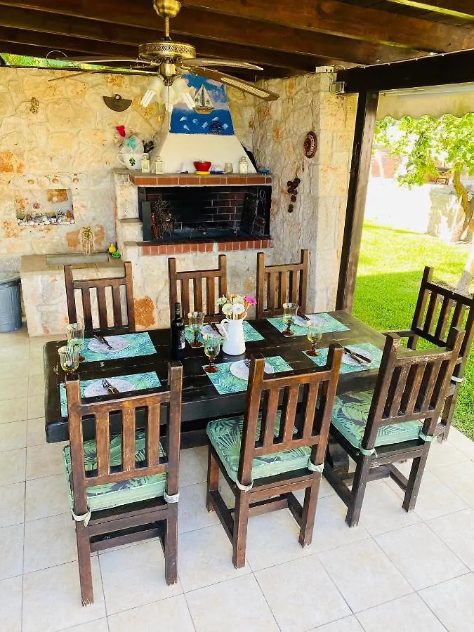 Detached Villa With Sea View Hanioti Greece